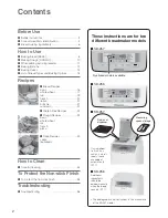 Предварительный просмотр 2 страницы Panasonic SD-256 Operating Instructions And Recipes