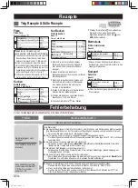 Preview for 31 page of Panasonic SD-B2510 Operating Instructions And Recipes