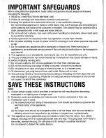 Preview for 2 page of Panasonic SD-MA18N Operating Manual