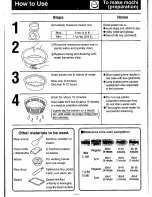 Preview for 6 page of Panasonic SD-MA18N Operating Manual