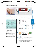 Предварительный просмотр 61 страницы Panasonic SD-P103 Operating Instructions Manual