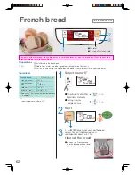 Preview for 62 page of Panasonic SD-P103 Operating Instructions Manual