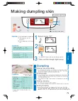 Preview for 73 page of Panasonic SD-P103 Operating Instructions Manual