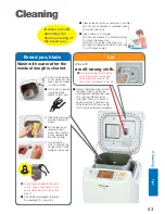 Предварительный просмотр 43 страницы Panasonic SD-P104 Operating Instructions Manual