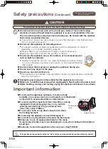 Preview for 4 page of Panasonic SD-PM107 Operating Instructions Manual