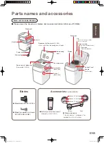 Preview for 5 page of Panasonic SD-PM107 Operating Instructions Manual