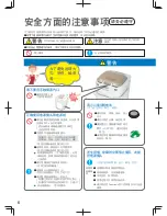 Предварительный просмотр 6 страницы Panasonic SD-PT1000 Operating Instructions Manual