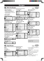 Предварительный просмотр 17 страницы Panasonic SD-R2530 Operating Instructions And Recipes