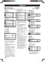 Предварительный просмотр 41 страницы Panasonic SD-R2530 Operating Instructions And Recipes