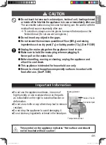 Preview for 5 page of Panasonic SD-R2530 Operating Instructions Manual