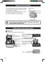 Preview for 7 page of Panasonic SD-R2550 Operating Instructions Manual