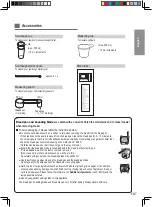 Предварительный просмотр 8 страницы Panasonic SD-R2550 Operating Instructions Manual