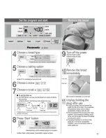 Preview for 13 page of Panasonic SD-RD250 Operation Manual And Recipes