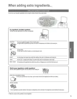 Предварительный просмотр 15 страницы Panasonic SD-RD250 Operation Manual And Recipes