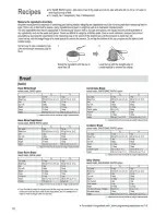 Preview for 18 page of Panasonic SD-RD250 Operation Manual And Recipes