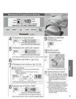 Предварительный просмотр 39 страницы Panasonic SD-RD250 Operation Manual And Recipes