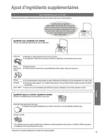 Предварительный просмотр 41 страницы Panasonic SD-RD250 Operation Manual And Recipes