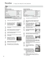 Предварительный просмотр 46 страницы Panasonic SD-RD250 Operation Manual And Recipes