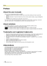 Предварительный просмотр 2 страницы Panasonic SD XC WV-SFN480 Operating Instructions Manual