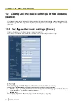 Preview for 62 page of Panasonic SD XC WV-SFN480 Operating Manual