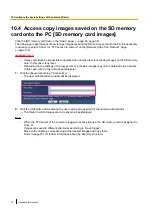 Предварительный просмотр 76 страницы Panasonic SD XC WV-SFN480 Operating Manual