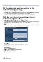 Preview for 154 page of Panasonic SD XC WV-SFN480 Operating Manual