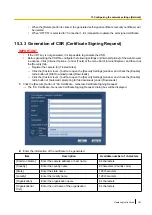 Предварительный просмотр 181 страницы Panasonic SD XC WV-SFN480 Operating Manual