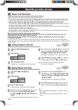 Предварительный просмотр 10 страницы Panasonic SD-YR2550 Operating Instructions And Recipes