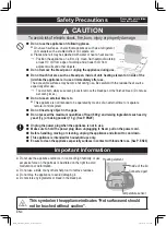 Preview for 4 page of Panasonic SD-YR2550STZ Operating Instructions And Recipes