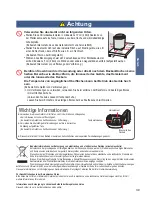 Предварительный просмотр 39 страницы Panasonic SD-ZB2502 Operating Instructions And Recipes