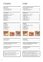 Preview for 2 page of Panasonic SD-ZB2502BXA Operating Instructions And Recipes