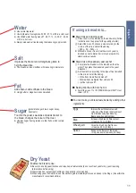 Preview for 11 page of Panasonic SD-ZB2502BXA Operating Instructions And Recipes