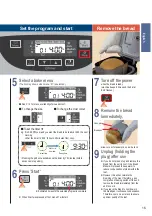 Preview for 15 page of Panasonic SD-ZB2502BXA Operating Instructions And Recipes