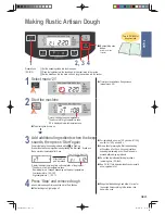 Предварительный просмотр 23 страницы Panasonic SD-ZB2512 Operating Instructions And Recipes