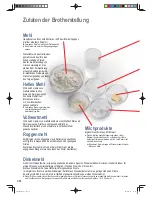 Предварительный просмотр 52 страницы Panasonic SD-ZB2512 Operating Instructions And Recipes