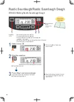 Предварительный просмотр 20 страницы Panasonic SD-ZB2512KST Operating Instructions And Recipes