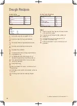 Предварительный просмотр 38 страницы Panasonic SD-ZB2512KST Operating Instructions And Recipes