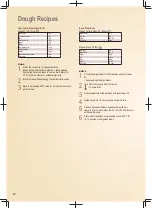 Preview for 40 page of Panasonic SD-ZB2512KST Operating Instructions And Recipes