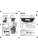 Предварительный просмотр 4 страницы Panasonic SD-ZX2522 Operating Instructions Manual