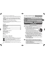 Предварительный просмотр 6 страницы Panasonic SD-ZX2522 Operating Instructions Manual