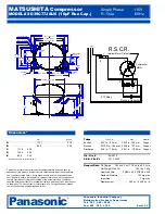 Preview for 2 page of Panasonic SD39C77JAU6 Specification Sheet