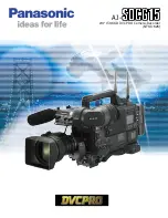 Preview for 1 page of Panasonic SDC615 - AJ Camcorder - 520 KP Brochure & Specs