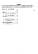 Предварительный просмотр 2 страницы Panasonic SDR-H100EB Service Manual