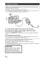 Preview for 20 page of Panasonic SDR-H100P Owner'S Manual