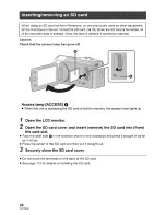 Preview for 24 page of Panasonic SDR-H100P Owner'S Manual