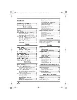 Preview for 6 page of Panasonic SDR-H20EB Operating Instructions Manual