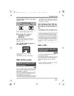 Предварительный просмотр 73 страницы Panasonic SDR-H20EB Operating Instructions Manual