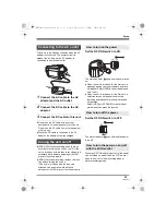 Preview for 23 page of Panasonic SDR-H250EB Operating Instructions Manual