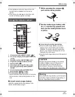 Предварительный просмотр 11 страницы Panasonic SDR-H280 Operating Instructions Manual