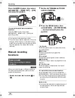 Предварительный просмотр 46 страницы Panasonic SDR-H280 Operating Instructions Manual